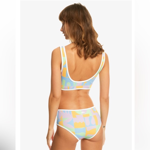 Quiksilver Women Scallop Bound Bikini SET NWT Small - Picture 4 of 8